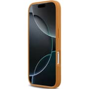 Karl Lagerfeld Leather Case Brown iPhone 17 Pro - KLOHCP17LPSKMGVW