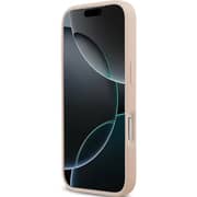 Karl Lagerfeld MagSafe Full Wrapped Leather Case Pink iPhone 17 Pro - KLOHMP17LPGKLFOFP