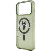 Karl Lagerfeld MagSafe Case Khaki iPhone 17 Pro Max - KLOHMP17XHGKIGKBA