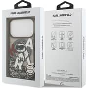 Karl Lagerfeld MagSafe Case Black iPhone 17 Pro - KLHMP17LLCHSCTDK