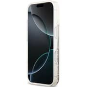 Karl Lagerfeld MagSafe Liquid Glitter Case White iPhone 17 Pro - KLHMP17LLCHSCTDT