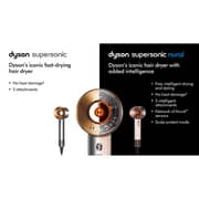 Dyson Supersonic Nural Hair Dryer Amber Silk - HD16