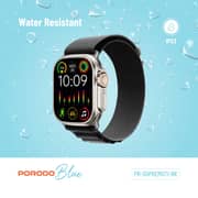 Porodo Blue Supremo Smartwatch Black