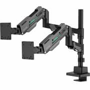 Devo Flexi Titan Gaming Monitor Dual Arm Black