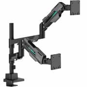 Devo Flexi Titan Gaming Monitor Dual Arm Black