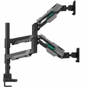 Devo Flexi Titan Gaming Monitor Dual Arm Black
