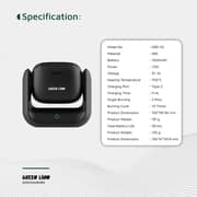 Green Lion Rotatable Incense Burner