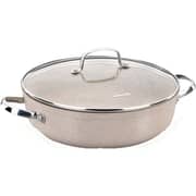 Korkmaz Granita Alu. Low Casserole - A-1263