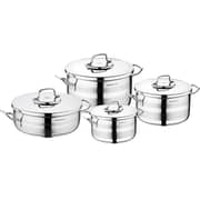 Korkmaz Astron Cooking Pot Set 8pcs - A-2058