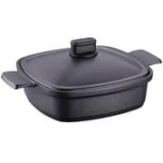Korkmaz Casterra Square Cast Low Casserole 1pc - A-2584