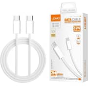 LDNIO LC902 CC15 Type C To Type C Data Cable White