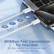 LDNIO LC902 CC15 Type C To Type C Data Cable White