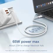 LDNIO LC902 CC15 Type C To Type C Data Cable White