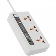 Porodo 4 AC Power Socket 3000W - PD-FWCH013-WH