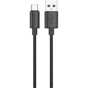 Porodo Blue USB A To USB C Cable 1.2m Black