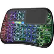 Porodo Mini Wireless Keyboard Touch Combo Black