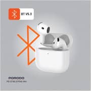Porodo Soundtec Gen 4 ENC Wireless Earbuds White