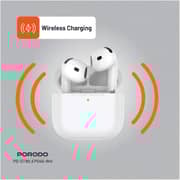 Porodo Soundtec Gen 4 ENC Wireless Earbuds White