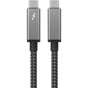 Trands Thunderbolt 4.0 USB-C Cable 1m Black - TR-CA6342