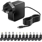 Trands Universal Laptop USB-C Charger Black - TR-CA6342