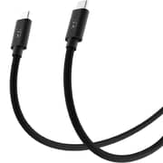 Juice Braided USB-C Cable 2m Black - JUI-CABLE-TYPEC-TYPEC-2M-RND-ECO-BLK