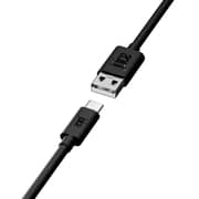 سلك شحن USB-C من جوس بطول 3 متر لون أسود JUI-CABLE-TYPEC-3M-RND-ECO-BLK