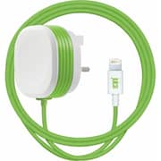 Juice 20W Mains Charger With Lightning Cable 1.5m White/Green - JUI-MAINS-LIGHT-20W-ECO