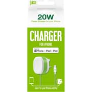 Juice 20W Mains Charger With Lightning Cable 1.5m White/Green - JUI-MAINS-LIGHT-20W-ECO