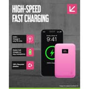 Juice Eco Power Bank 10000mAh Pink - JUI-PBANK-2-ECO-INT-PNK