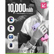 Juice Eco Power Bank 10000mAh Pink - JUI-PBANK-2-ECO-INT-PNK