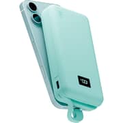 Juice Eco Integrated Power Bank 16000mAh Teal - PB4INTTEAL