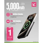 Juice Slim Power Bank 5000mAh Black - JUI-PBANK-SLIM-5000MAH-ECO-BLK