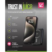Juice Slim Power Bank 5000mAh Black - JUI-PBANK-SLIM-5000MAH-ECO-BLK
