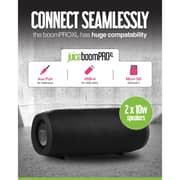 مكبر صوت جوس بوم برو XL يدعم البلوتوث لون أسود JUI-SPKER-BMPROXL-BLK