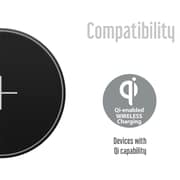 شاحن لاسلكي من جوس لون أسود JUI-WCHAR-PAD-10W-ECO-BLK