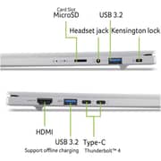 Acer Aspire AI (2025) Laptop - 2nd Series / Intel Core Ultra 9-288V / 14inch WUXGA / 1TB SSD / 32GB RAM / Shared Graphics / Windows 11 Home / English & Arabic Keyboard / Iron / Middle East Version - [A14-53M-993S]