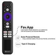 Kajito 65 Inch QLED 4K Smart Frameless TV with Built-In Receiver - K65QA501D