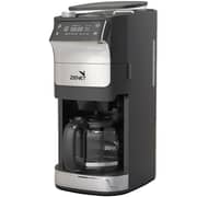 Zenet 2-in-1 Coffee Maker with Grinder - ZCM-70GW