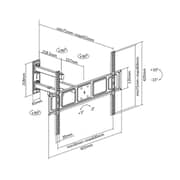 Skilltech Motion TV Wall Mount Black - SH70P