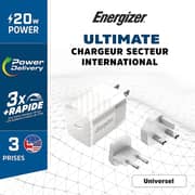 Energizer Wall Charger White - A20MUWH