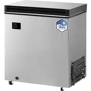 Unionaire Digital Chest Deep Freezer 145 Liters, Defrost, Without Drawers, Stainless Steel - UC-200VVA-DH