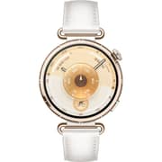 Huawei Watch GT 6 Konsu Leather Strap Smartwatch 41mm White