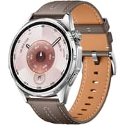 Huawei Watch GT 6 Atum Leather Strap Smartwatch 46mm Grey