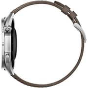 Huawei Watch GT 6 Atum Leather Strap Smartwatch 46mm Grey