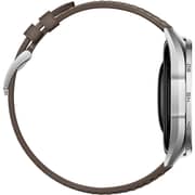 Huawei Watch GT 6 Atum Leather Strap Smartwatch 46mm Grey