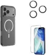 Devia Star Series 3-in-1 Mag Case Clear + Screen / Lens Protection Pack iPhone 17 Pro - 128156