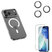 Devia Star Series 3-in-1 Mag Case Clear + Screen / Lens Protection Pack iPhone 17 Pro - 128156