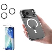 Devia Star Series 3-in-1 Mag Case Clear + Screen / Lens Protection Pack iPhone 17 Pro - 128156