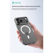 Devia Crystal Series Magnetic Case with Built in Touch Clear iPhone 17 Pro - 136267