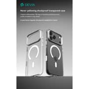 Devia Crystal Series Magnetic Case with Built in Touch Clear iPhone 17 Pro Max - 136274